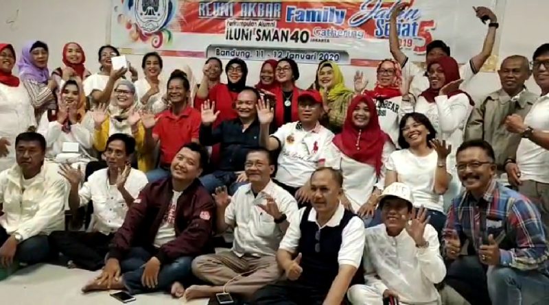 Pembubaran Panitia Reuni Akbar, Family Gathering dan Gerak Jalan Sehat ke 5 Iluni SMAN 40 Jakarta