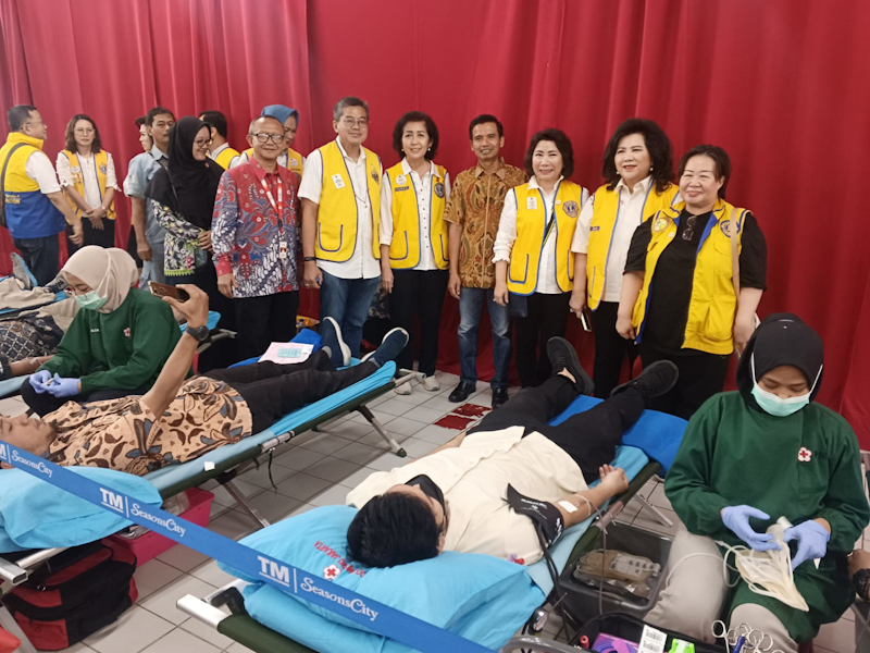 Donor Darah di Thamrin City Targetkan 500 Peserta