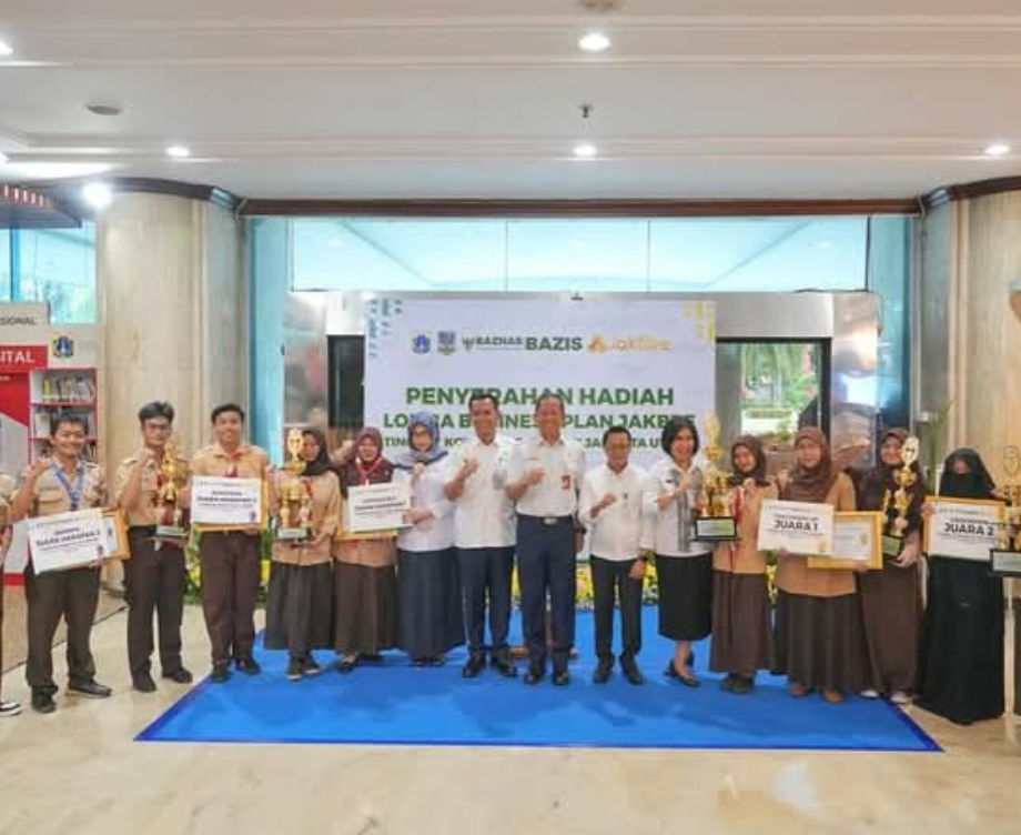 Tim Cheers Up SMKN 12 Jakarta Raih Juara I Lomba JAKBEEE Tingkat Kota Jakarta Utara