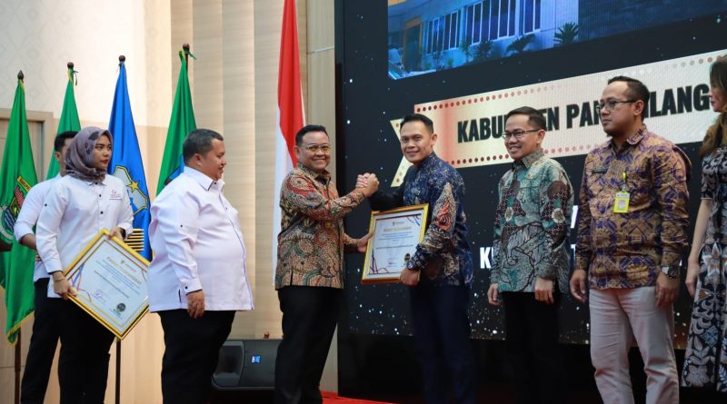 Kanwil BPN Provinsi Banten dan Kantor Pertanahan se-Banten Raih Penghargaan Kategori “A”