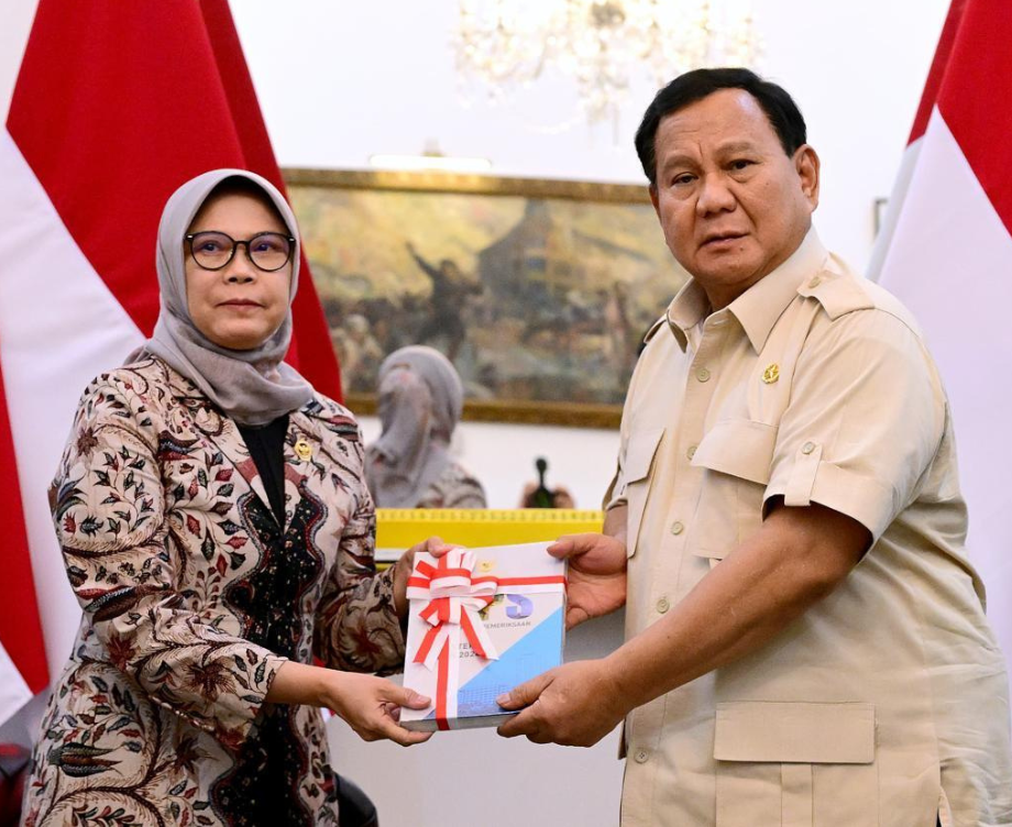 Presiden Prabowo Terima IHPS I Tahun 2024 dari BPK