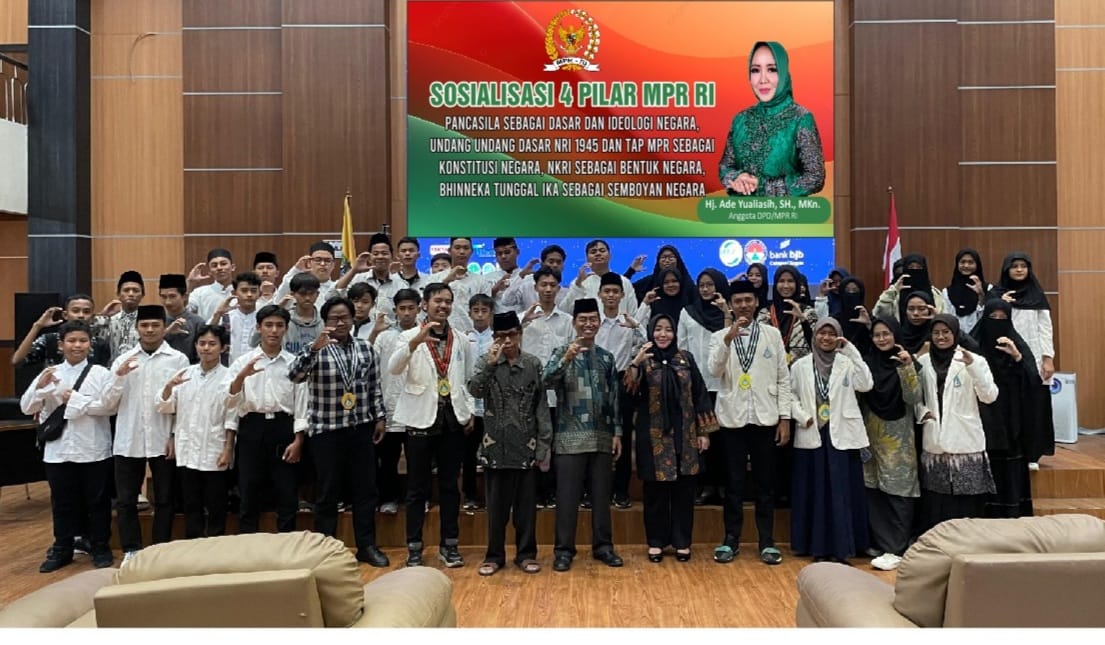 Hj. Ade Yuliasih Banten (AYB) DPD RI sosialisasi 4 Pilar MPR RI pada Sabtu, 22 Februari 2025