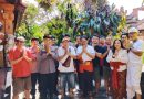 Momentum Hari Bhayangkara ke -80 dan Galungan-Kuningan, Kapolsek Dentim Kunjungi Tokoh Puri Ageng Pemayun Kesiman
