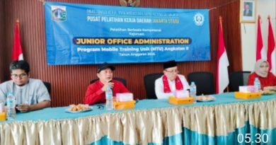 *LMK Papanggo Apresiasi Pelatihan Junior Office Administration PPKD Jakut di Papanggo*