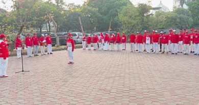 Demi Menghargai Pengorbanan Pahlawan, Komunitas Gowes 3 Pilar Gelar Upacara HUT RI ke 81.