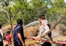 Respon Cepat, Polres Bangli Bersinergi Padamkan Kebakaran 2 Hektare Hutan TWA Gunung Batur