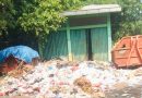 Sampah Kantor Walikota Jakarta Utara Terus Numpuk di GRJU