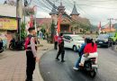 Patroli Biru Polres Badung Sasar Gereja Kristus Raja Abianbase