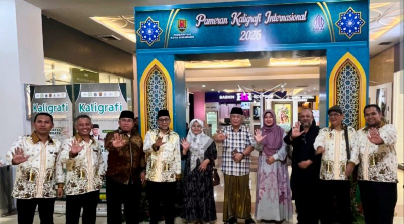Pameran Kaligrafi Internasional 2026 di Semarang Hadirkan 250 Karya dari 50 Negara
