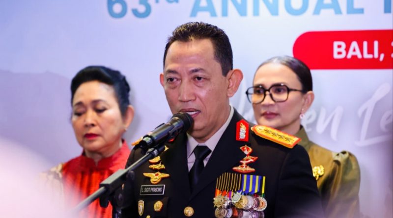 IAWP Ke-63 Di Bali, Kapolri Dorong Peningkatan Kesetaraan Gender Dan Profesionalisme Polwan