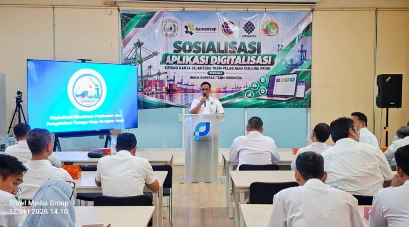 Menkop Bidang Kelembagaan dan Digital 86.000 TKBM Tanjung Priok Bakal Didata Lewat Aplikasi Dermaga
